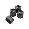 For Subaru STI XV WRC WRX BRZ FORESTER IMPREZA LEGACY OUTBACK 4PCS Metal Car Wheel Air Covers Rustproof Tire Valve Caps Y15