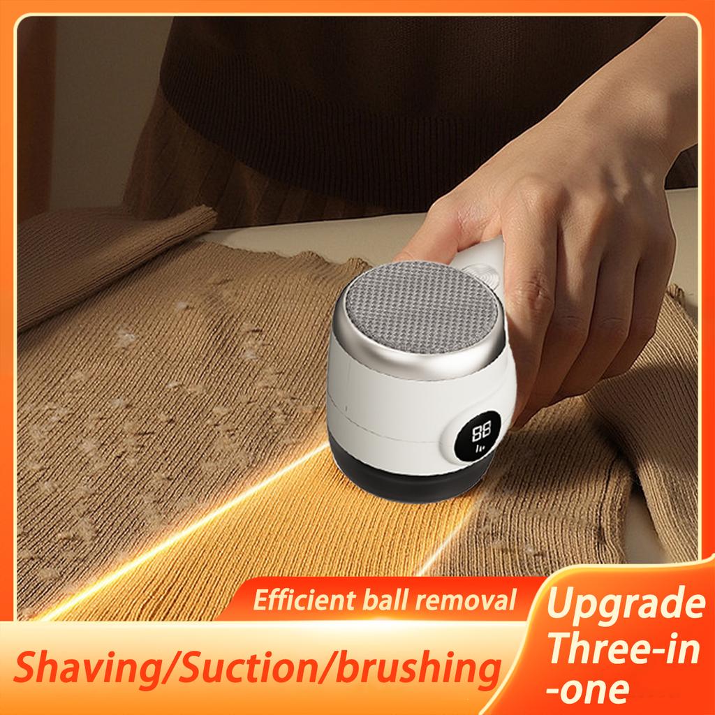 3-in-1 Electric Pilling Trimmer, Clothing Trimmer, Hair Remover with Digital Display, Suitable for Clothes, Sofas, Carpets,