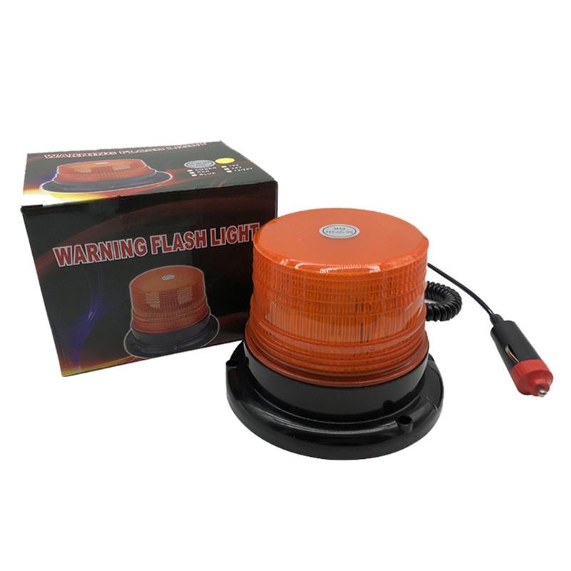 Warning Flashing Beacon Emergency Indication LED Lamp Car Rotating Traffice Safety Light Magnet Ceiling Box Flash Strobe
