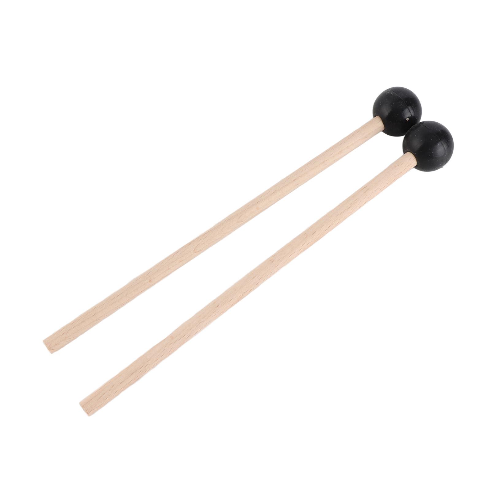 

1 пара стальных барабанных молотков для ксилофона, камертона, деревянного стержня, молотка для ударного инструмента разноцветный