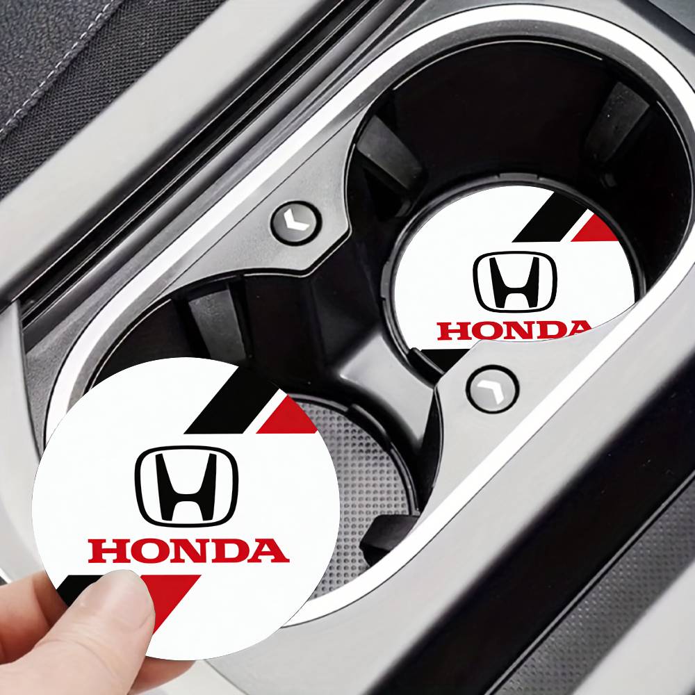 AAADC1 For Honda New Car Cup Holder Anti-Slip Silicone 7cm Insert Coaster Mat Universal Car Accessories Black Fit Most Cars