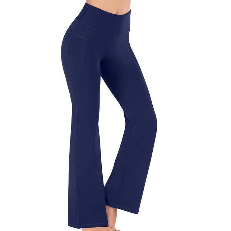 Women's High-Waisted Wide-Leg Yoga Pants XY452