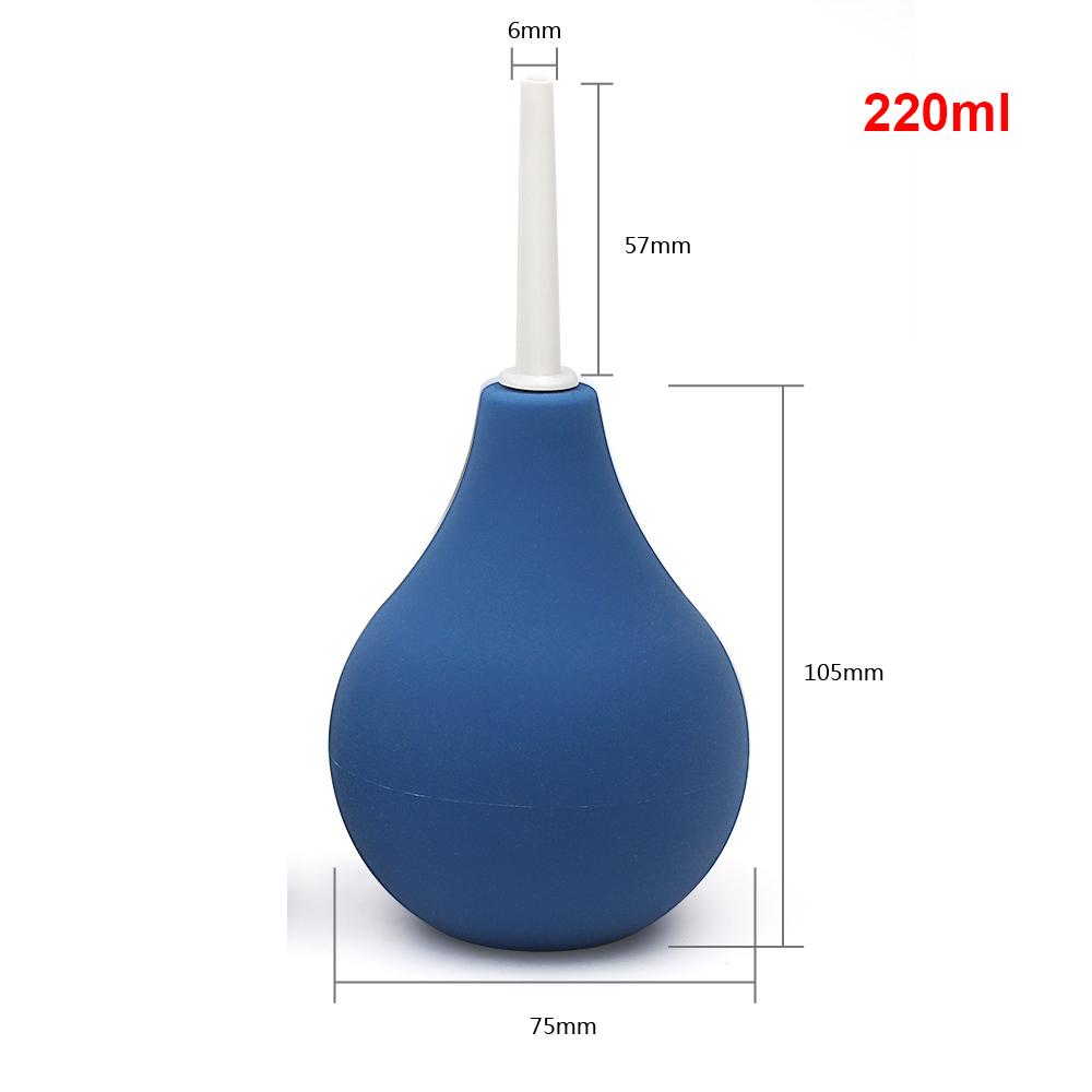 Bulb Design Anal Cleaner Enema Douche For Woman/Man Cleaning Container Vagina Cleaner Anal Shower Sex Toys Health Hygiene Tool