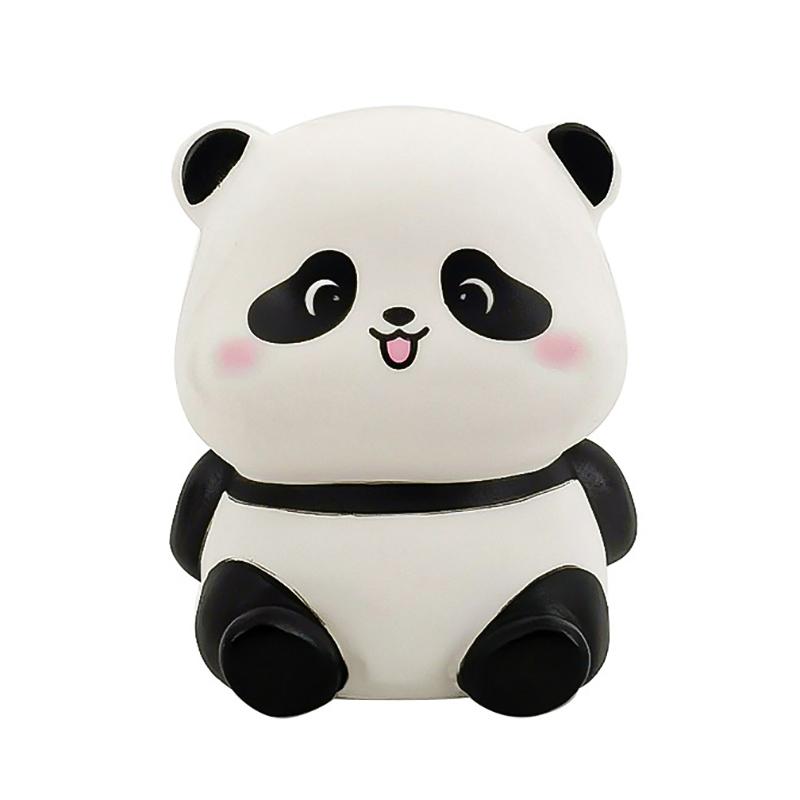 

Светодиодный ночник Панда для гостиной, милая пластиковая лампа Панда, прикроватный декор, креативный детский ночник, подарок на день рождения, украшение для торта