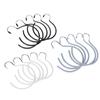5pcs Hook Multipurpose Spa Beauty Salon Wardrobe Closet Hanging Hook for Bathrobe Scarf Belt
