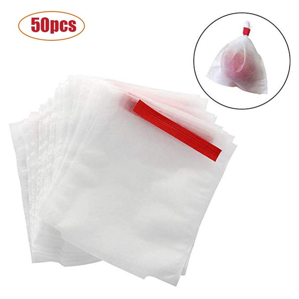 50PCS Garden Plant Fruit Cover Protect Net Mesh Bag Against Ct Bird