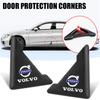 2/4pcs Car Door Corner Protective Cover Silicone Protector Door Corner Anti-collision Guard For Rdesign T6 AWD C30 C70 S40