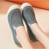 Fashion Women's Spring New Fashionable Mesh Shoes Breathable Hollow Green Comfortable Casual  Cloth Shoes Work Soft Soled Shoes