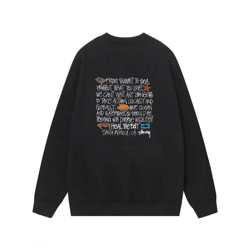 Unisex Oversized Cotton Crewneck Sweatshirt With Letter Dice Print Fall Youth Streetwear