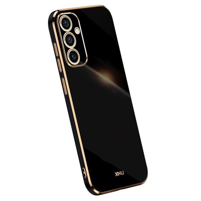 XINLI For Samsung Galaxy A55 5G Case Soft TPU Shockproof Phone Back Cover