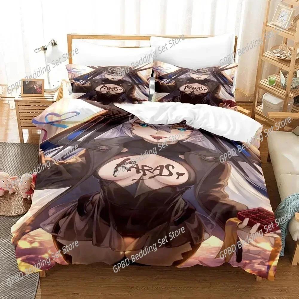 Luxury New 3D Print Anime KARAS Bedding Set Duvet Cover Bed Set Quilt Cover Pillowcase King Queen Size Boys Adult Bedding Set