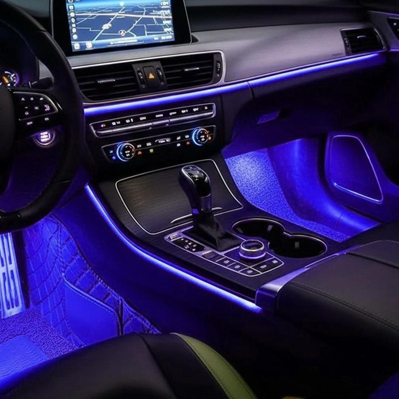 Car Ambient Lighting Music Rhythm Bright Lamp With USB Port LED Car Lights For Truck SUV Tractor Trailer