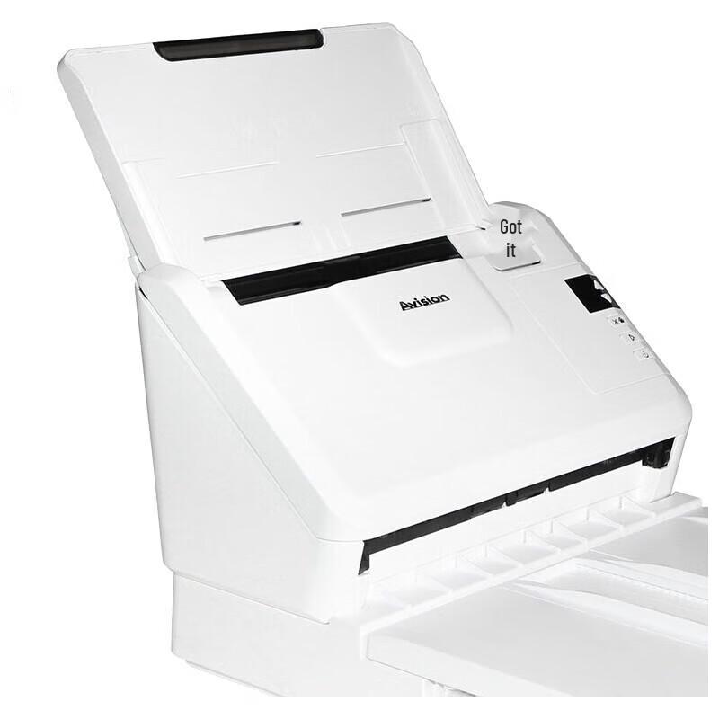 Avision Ai4035F Flatbed and ADF Document Scanner CN plug (adapter included)