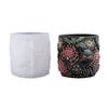 Moule Pot de Fleur Chat Noir Flexible en Silicone Avec Motifs en Relief Détaillés Pour Artisanat en Résine, Fabrication de Bougies en Béton et Décoration Intérieure DIY