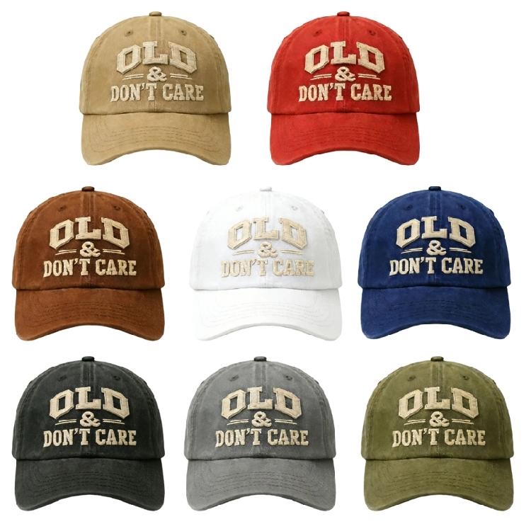 Multifunctional Cotton Baseball Hat With Detailed Embroidery And Practical Construction Outdoor Sports Cap