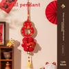 Year Of The Horse Plush Hanging Decorations For Festive Doorway Celebration