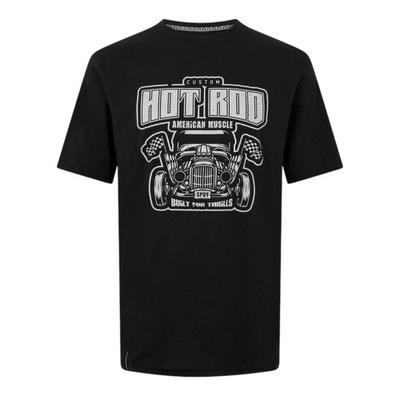 Threadbare Mens Hot Rod Car T-Shirt