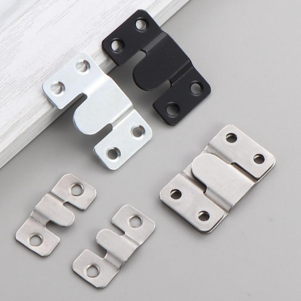 10Pcs/set Stainless Steel Picture Frame Hooks Wall Mount Oil Painting Hanger