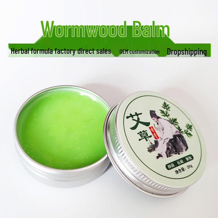 Mugwort Essential Oil Balm - Herbal Soothing Relief for Mosquito Bites