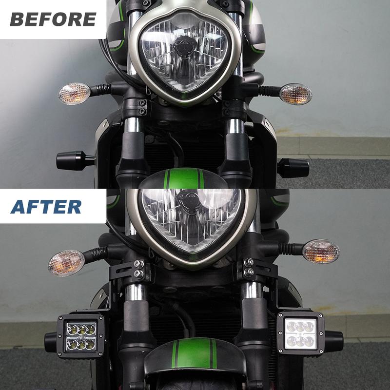 For Kawasaki Vulcan S 650 2015 2016 2017 2018 -2024 Motorcycle Auxiliary Light Bracket Fog Lights Spotlight Bracket Holder