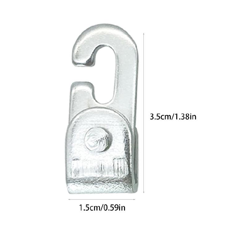 Quickly Installation Camping Hardware Multifunctional Aluminum Hook Secure Tent Attachments Travel Organizers