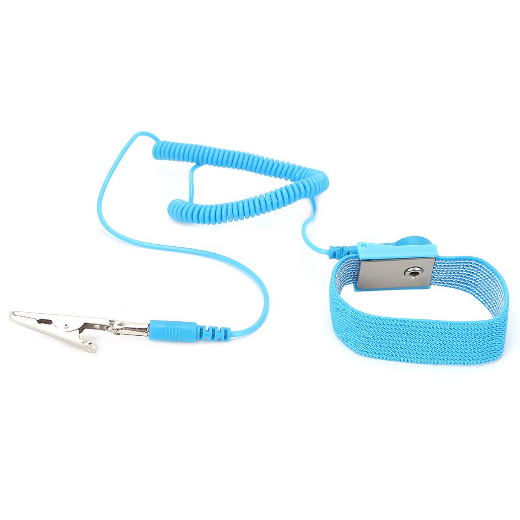 Anti Static ESD Wrist Strap Blue Safe Static Release Antistatic Bracelet with Cord