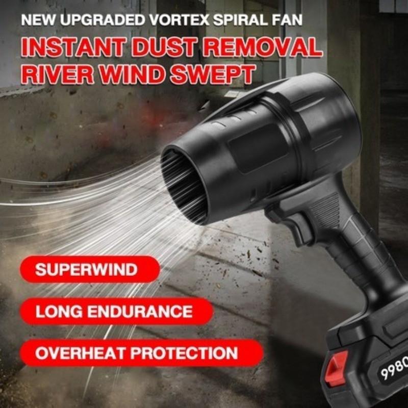 Cordless Ultra-Violent Turbo Fan Hand Holding Electric Car Blower Portable Hurricane Snow Leaf Dust Blower