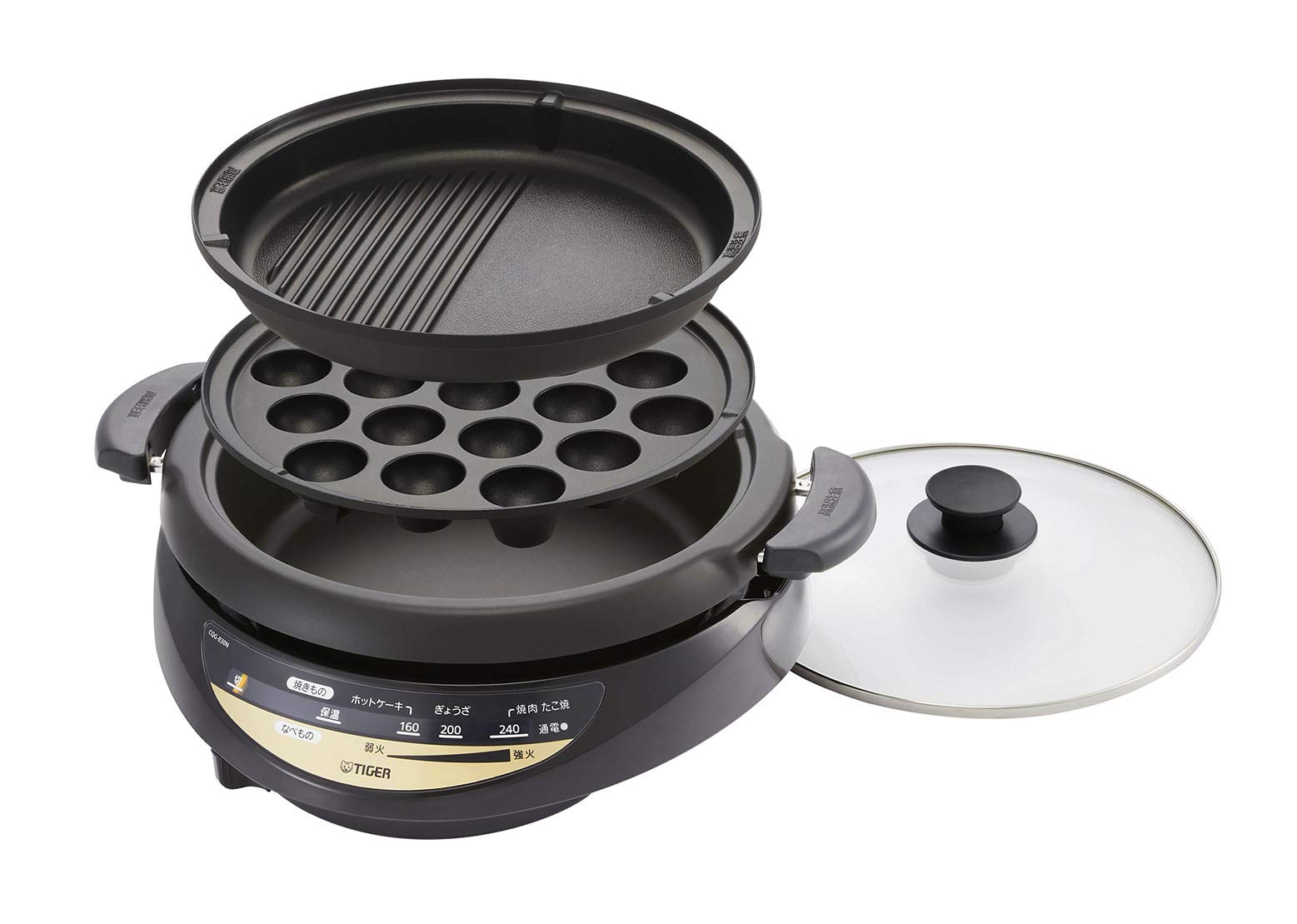 

Tiger grill pan three types CQG-B30N-T