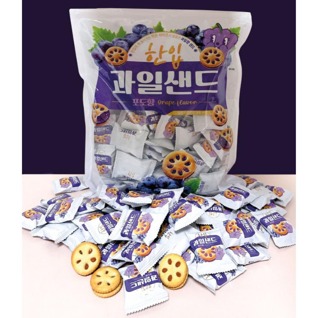 One-bite Fruit Sand Grape & Strawberry 800g