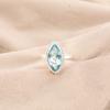 Rare Sky Blue Topaz Gemstone 925Sterling Silver Jewelry Handmade Engagement Ring RR-25-7