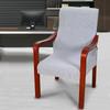 Retro Wooden Chair Slipcover Solid Color Elastic Chinese Style Boss Armrest Chair Protector Cover Home Decor Furniture Covers