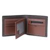Men’s Vintage Leather Wallet Bifold Short Wallet with ID Window Multi Card Holder Cash Pocket Slim Business Wallet