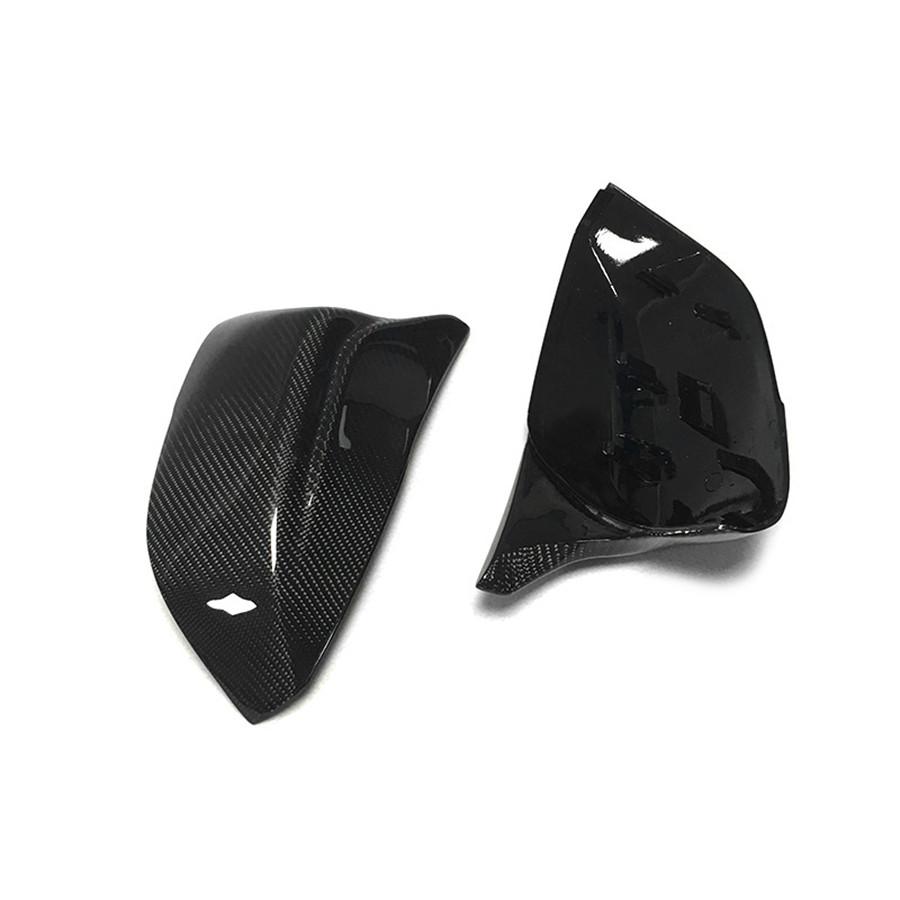 Carbon Fiber Side Mirror Cover Replacement For 2014+ Infiniti Q50 Q60 QX30 Q70
