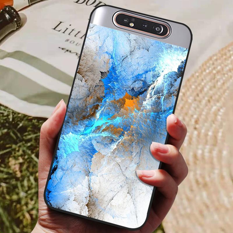

For Samsung A80 Case Silicon Back Cover Phone Case For Samsung Galaxy A80 Cases for Galaxy A 80 A805F A805 Soft bumper Funda for Samsung A80