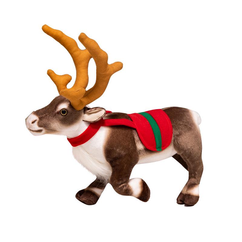 Adorable Moose & Reindeer Plush Toy - Christmas Deer Doll for Kids
