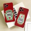 Fashion Print H-Heinz Phone Case FUNDA For IPhone 17 16 15 14 13 12 11 Plus Pro Max Mini Glossy HD Hard Cover Film