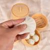 Simulation Steamed Stuffed Bun Stress Relief Toy Soft Squeeze Sensory Toy