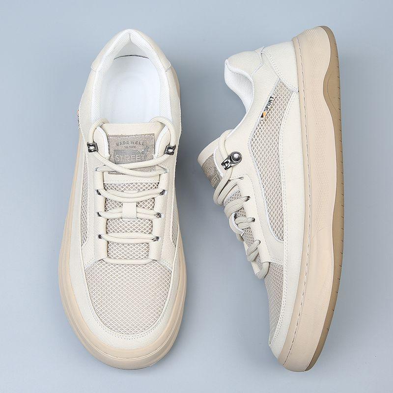 Modische Sneaker Herren Netzschuhe Weich Bequem Herren Freizeit Autofahrerschuhe Atmungsaktiv Marke Herrenschuhe