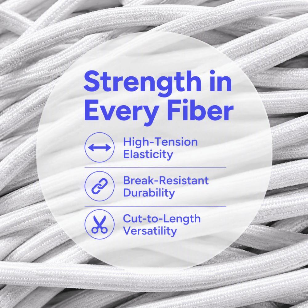 Stretchable Waxed Polyester Cord 1.5mm Diameter Stretchy Bracelet Cord  Beading Projects