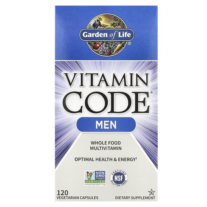 Vitamin Code®, Whole Food Multivitamin for Men, 120 Vegetarian Capsules