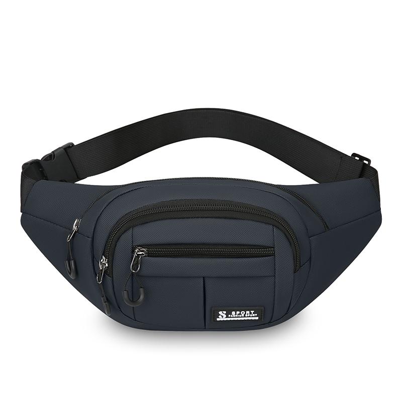 Waterproof Men's Waist Bag Multifunctional Outdoor Sports Large Capacity Chest Bag