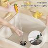 Kitchen Sink Cleaning Tools Wall-Mounted Garbage Clip Tweezers Pipe Hair Cleaning Tool Cute Radish Bathroom Sink Hair Clips