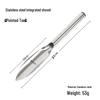 Compact Stainless Steel Gardening Shovel for Outdoor Digging, Planting, Beachcombing, and Home Use