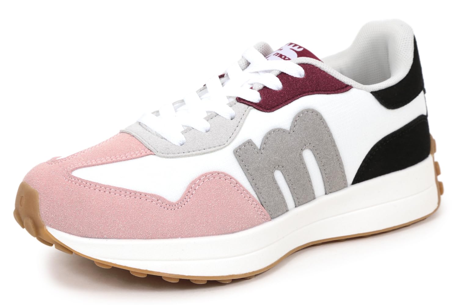 

Mozu Light Combination Sports Size Women s Gray/Pink Sneakers, Material, Shoes, 22.5cm
