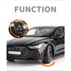 1/18 Scale RS7 Sportback Black Warrior Supercar Diecast Metal Alloy Model Car Remote Control Version Sound & Light Hobbies Collection