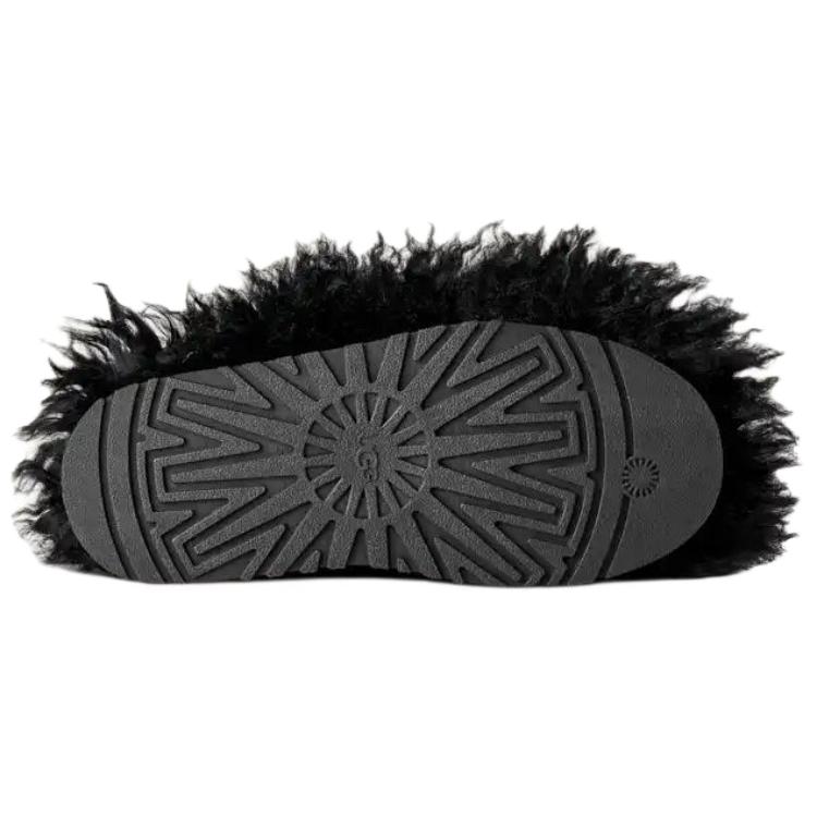 UGG Tazz Fluff Momma Czarne Damskie Sneakersy 1179371-BLK