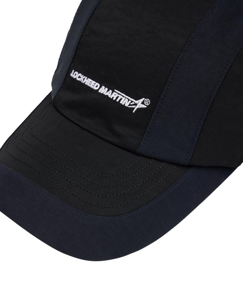 Loghideumatin Lm Color Block Nylon Ball Cap (Black)