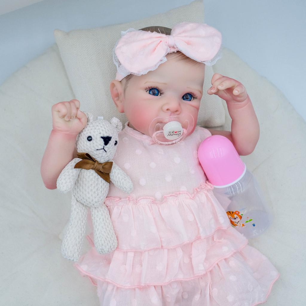 18-tommers Reborn-dukke Reborn-dukke Barnas lekehusleke