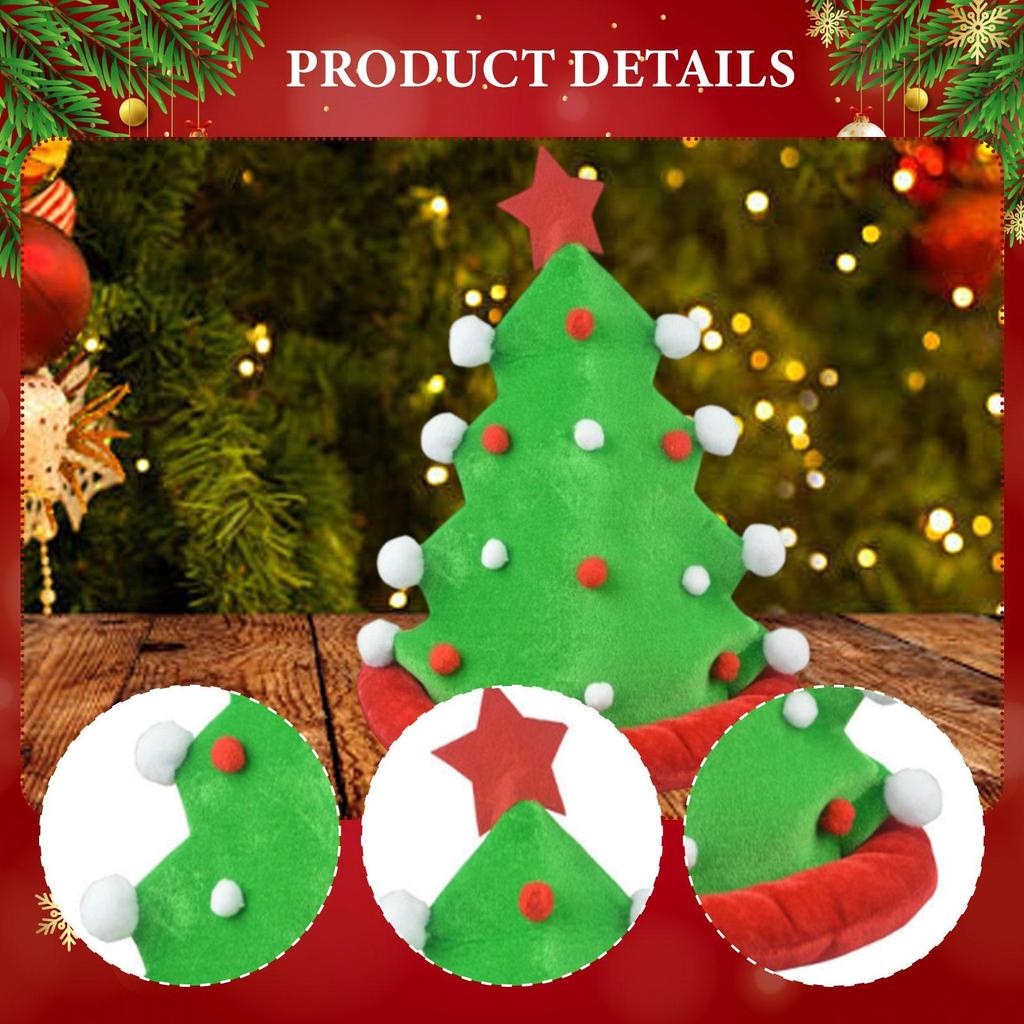 Funny Christmas Hat Decoration Fancy Dress Cap Party Hat for Nightclub Holiday