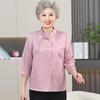 Elderly Women's New Chinese Style Summer Blouse